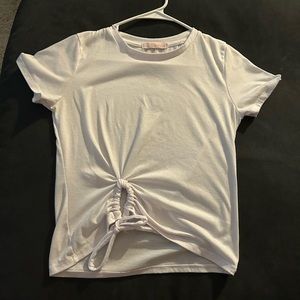 Great condition white cropped white T-shirt semi - cropped